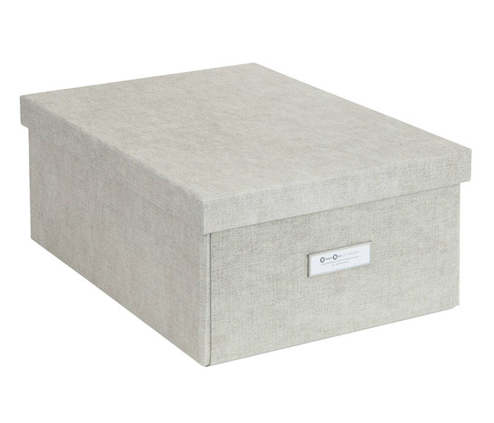 Förvaringsbox BIGSO Katia linne L