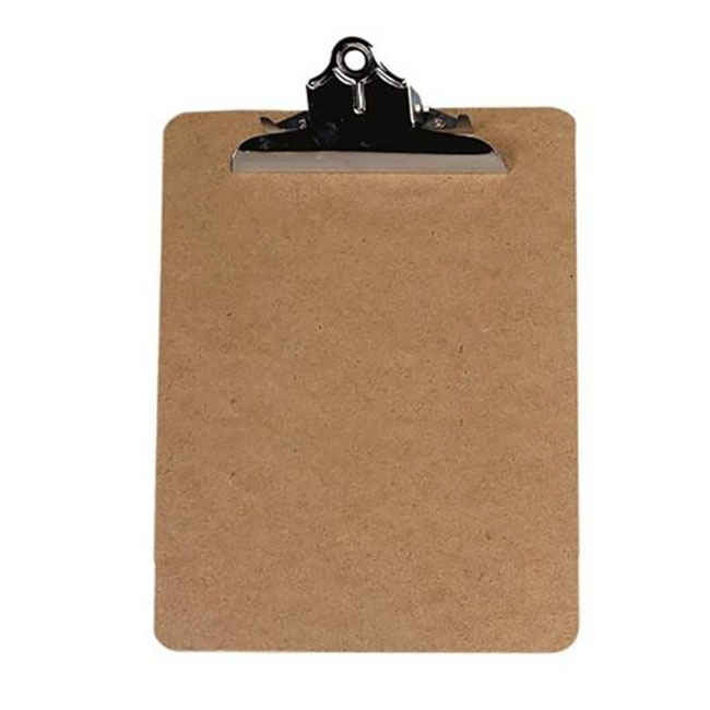 Skrivplatta enkel 250 ark MDF