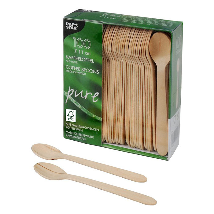 Bestick kaffesked PURE FSC 11cm 100/FP