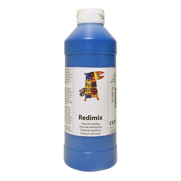 Readymix 500ml primärblå
