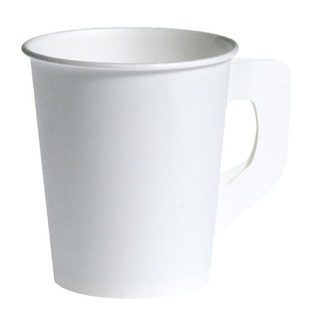 Pappersbägare öra vit 18cl 80/FP