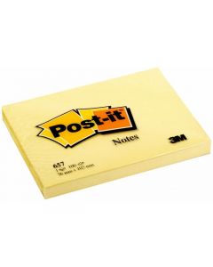 Notes POST-IT 76x102mm gul