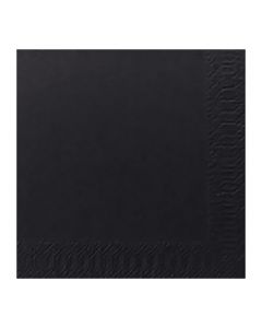 Servett 3-lags 24x24cm svart 250/FP