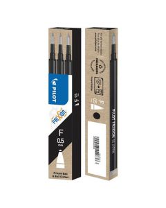 Refill PILOT Frixion 0,5mm svart 3/FP