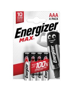Batteri ENERGIZER Max AAA 4/FP