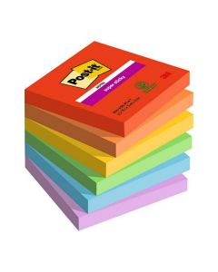 Notes POST-IT SS Playful 76x76mm 6/FP