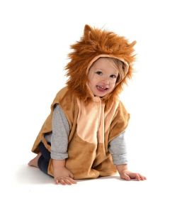 Maskeraddräkt Baby cape Lejon