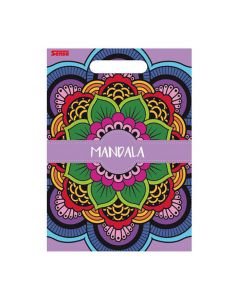 Mandala målarbok, fria former