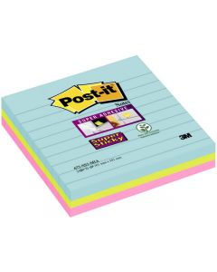 Notes POST-IT SS linj 101x101mm Cosmic Color 3/FP