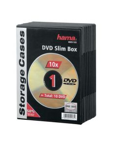 CD/DVD-Fodral HAMA Slim 10/FP