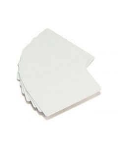 Plastkort ZEBRA PVC White Cards 500/FP
