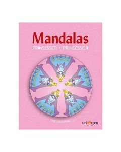 Målarbok Mandalas Prinsessor