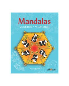 Målarbok Mandalas Vilda Djur