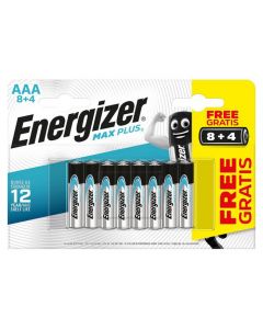 Batteri ENERGIZER Max Plus AAA 12/FP