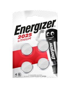 Batteri ENERGIZER Lithium CR2025 4/FP