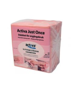 Städduk JustOnce engångs röd 100/FP