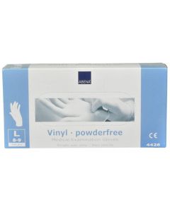 Handske vinyl puderfri L 100/FP