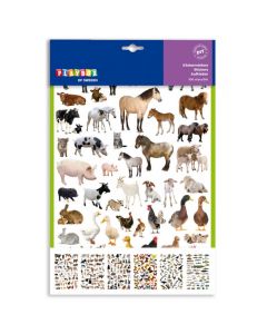 Stickers djur  300st
