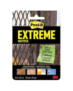 Notes POST-IT Extreme 76x76mm 3/FP