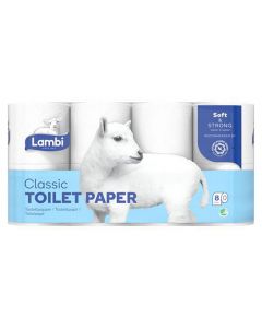 Toalettpapper LAMBI Classic 40/FP