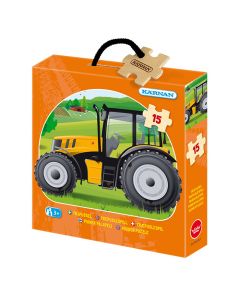 Träpussel Traktor 15 KÄRNAN bitar