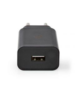 Laddare Vägg NEDIS 2.4 A 1 x USB-A svart