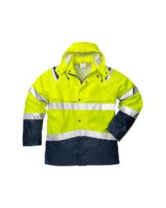 Regnjacka 4624 RS Kl3 Gul/Marin 2XL