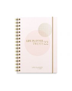 Life Planner pink A6 - 1277