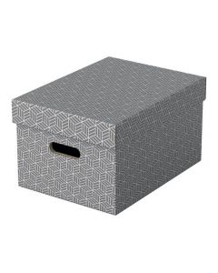 Förvaringsbox ESSELTE Home grå M 3/FP