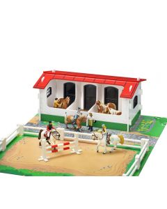 Stall med paddock MICKI