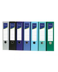 Pärm LYRECO ECO A4 EU-hål PP 80mm blå