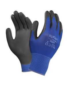 Handske ANSELL Hyflex 11-618 S9 blå PAR