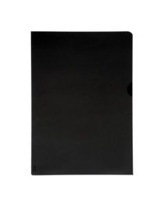 Aktmapp PLASTPETTER A4 0,35 svart