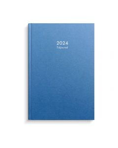 Tidjournal 2024 kartong blå - 1000