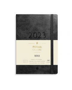 Liten Veckokalender Forma Deluxe svart - 5963