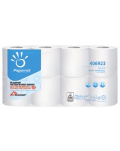 Toalettpapper PAPERNET 2-lag 20m 8rl/FP