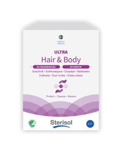 Duschtvål STERISOL Ultra Hair&Body 0,7L
