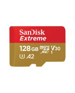 Minneskort SANDISK MicroSDXC Extreme 128GB