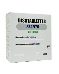 Maskindisk PROFFER tabs all in one 50/FP