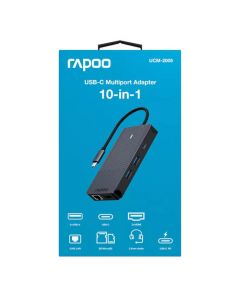 Hub RAPOO 10-i-1 USB-C