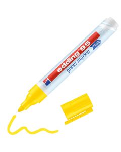 Märkpenna glastavla EDDING 95 gul