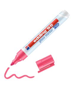 Märkpenna glastavla EDDING 95 rosa