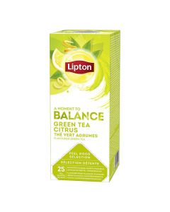 Te LIPTON påse Green Tea Citrus 25/FP