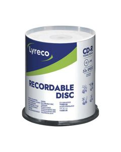 CD-R LYRECO 700MB 100/FP