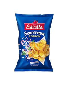 Chips ESTRELLA Sourcream&Onion 40g