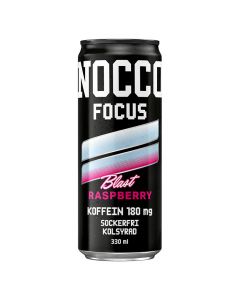 Energidryck NOCCO Focus Raspberry Blast 330ml