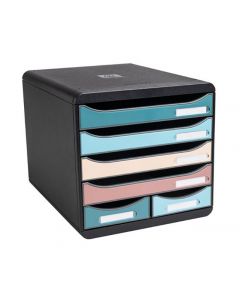 Blankettbox EXACOMPTA Skandi 6 lådor