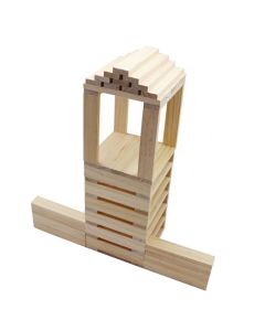 Byggklossar trä 12x2,5x0,8 cm 1000st