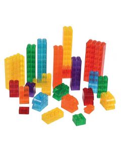 Transparenta byggklossar 90/fp