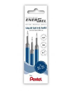 Refill PENTEL EnerGel needle blå 3/fp